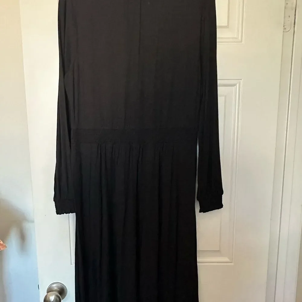 NWT Boden long sleeve smock mock neck dress size 10L